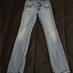 Silver Jeans  Suki Mid Baby Boot size W26 L31